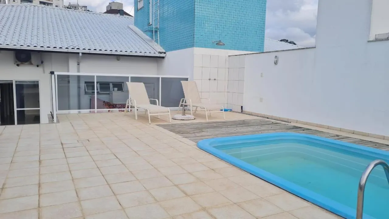 Uma Suite Em Cobertura Frente Ao Mar Florianópolis